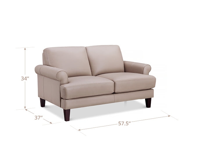 Dawn Leather Sofa Collection