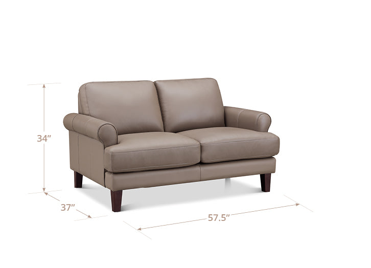 Dawn Leather Sofa Collection
