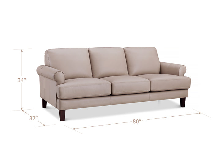 Dawn Leather Sofa Collection