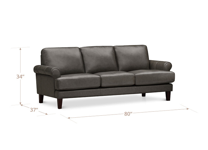 Dawn Leather Sofa Collection