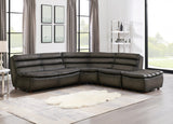 Carter Leather Sectional Collection