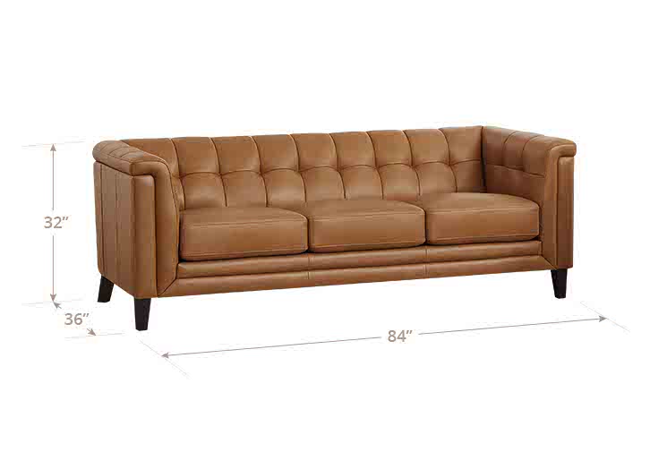 Arvo Leather Sofa Collection | Hydeline USA – Hydeline Furniture