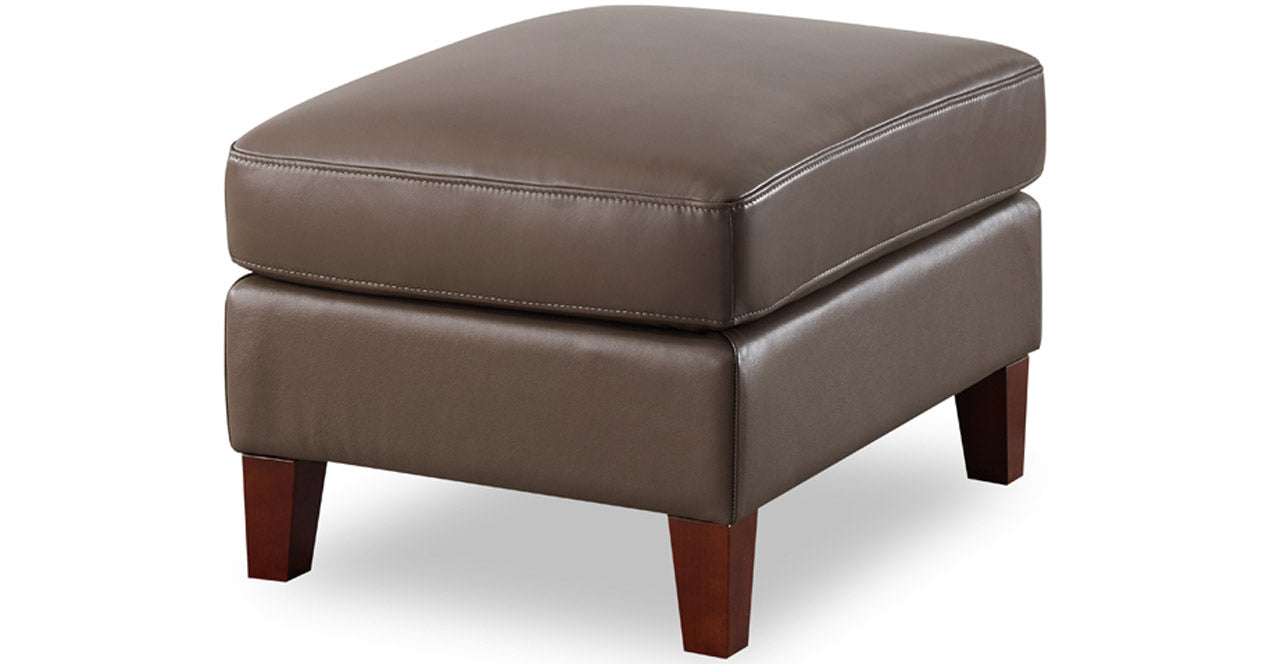 Ashby Leather Sofa Collection, Granite Brown