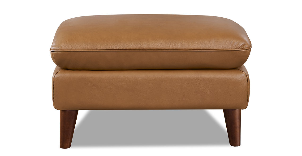 Solana Leather Sofa Collection, Cognac Brown