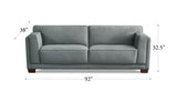 Marshall Leather Sofa Collection, Slate