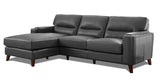 Elm Leather Sectional Collection