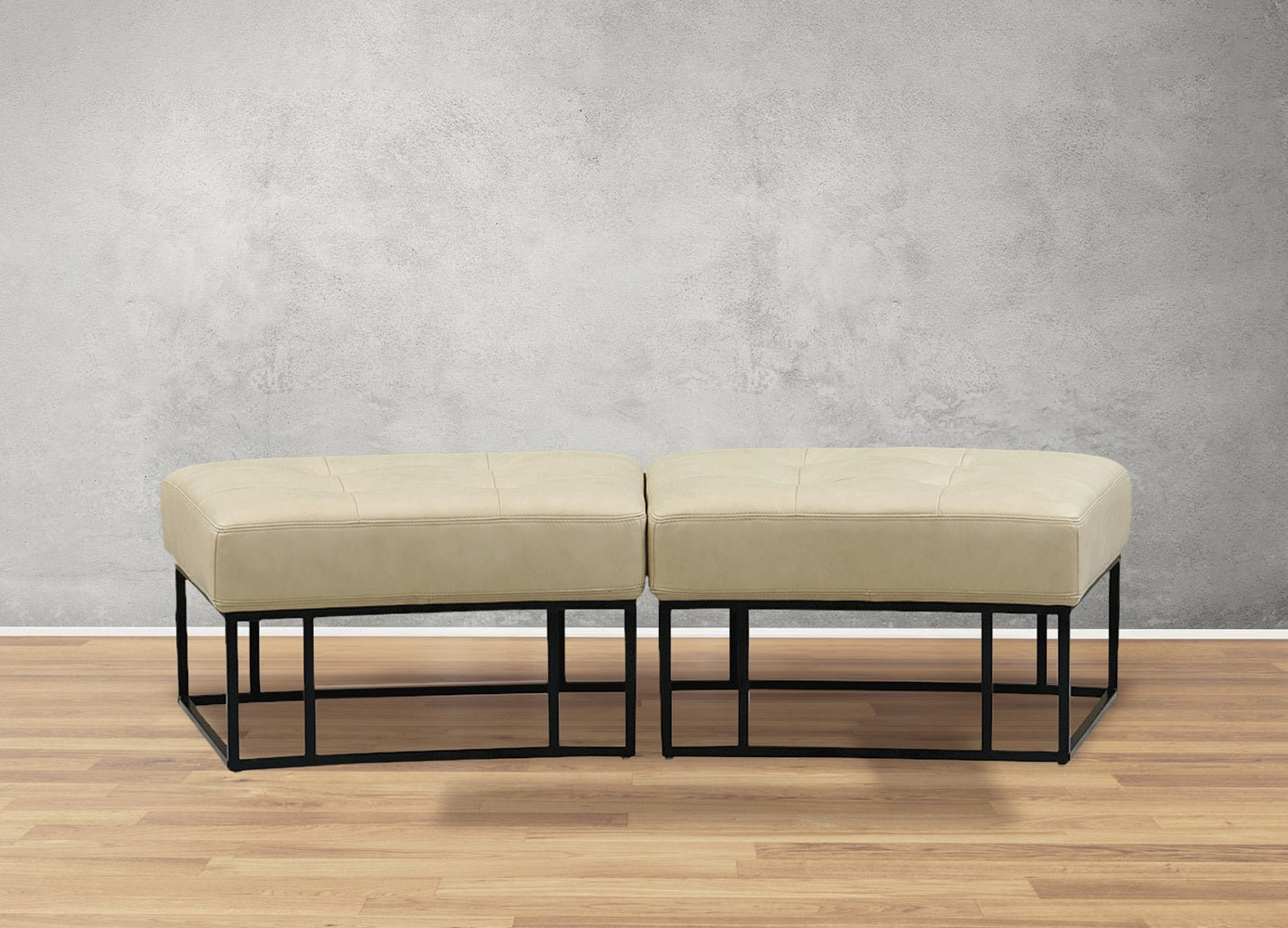 Yuna Curve Modular Leather Sofa Collection
