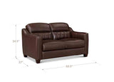 Uptown Leather Sofa Collection