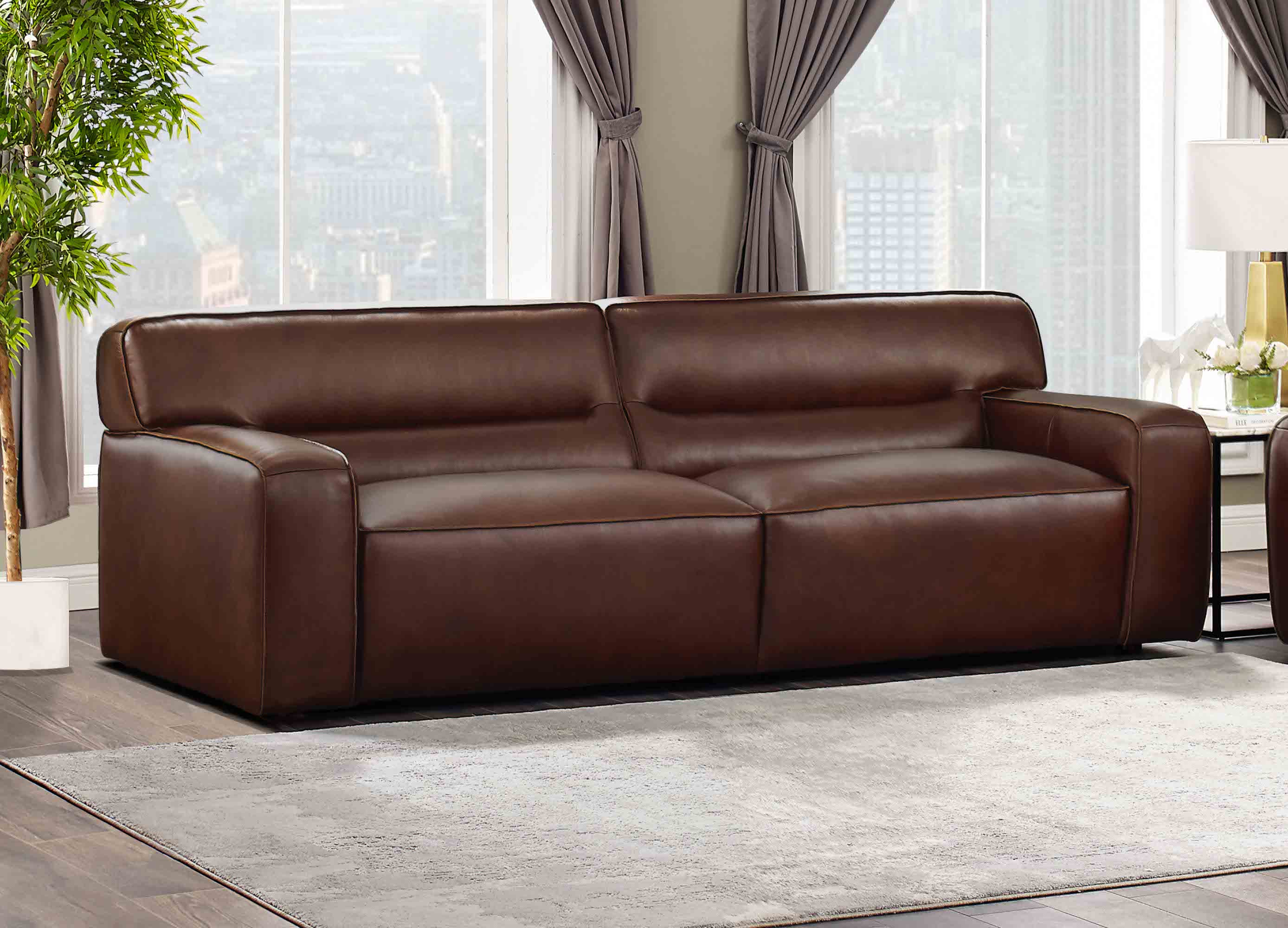 Dani Leather Sofa Collection