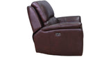 Erindale Power Leather Recliner, Bristol Mocha