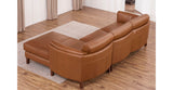 Maui Leather Sectional Collection