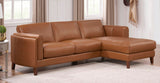 Maui Leather Sectional Collection