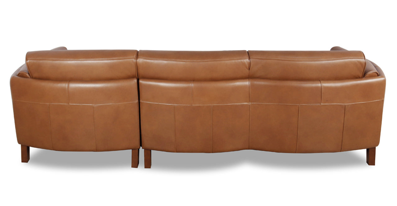 Maui Leather Sectional Collection