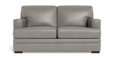 Georgia Leather Sofa Collection, Concrete Gray