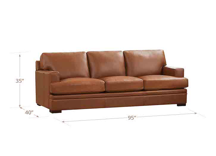 Georgia Leather Sofa Collection