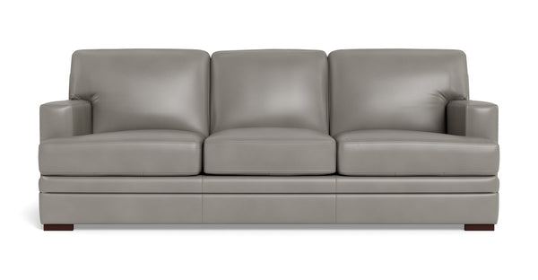 Georgia Leather Sofa Collection, Concrete Gray