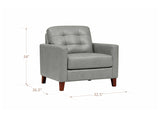 Aiden Leather Sofa Collection