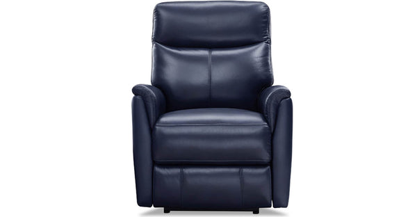 Layla Zero Gravity Leather Recliner Collection, Navy Blue