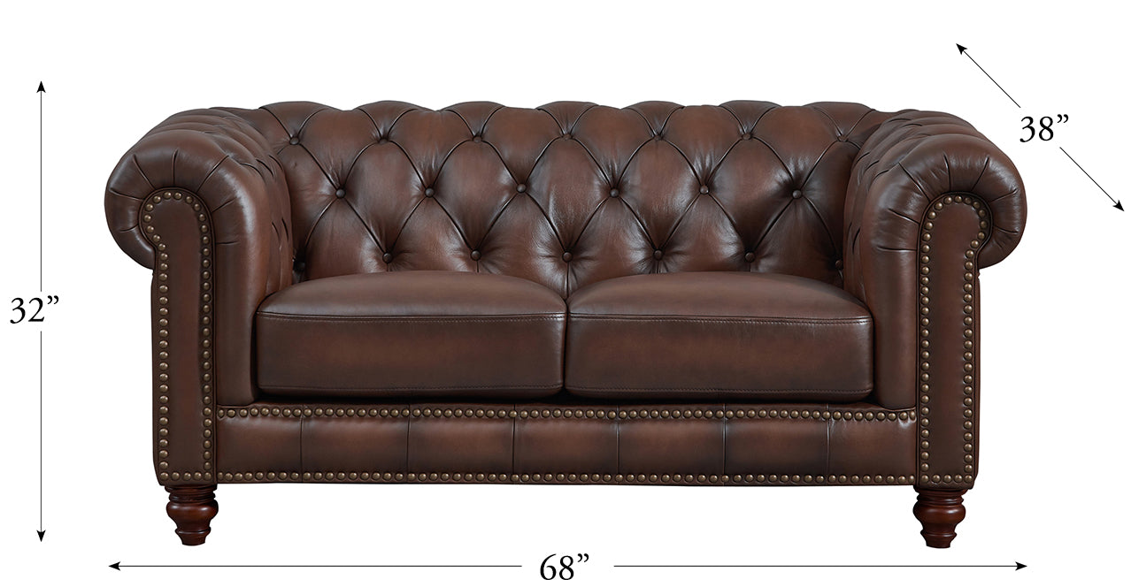 Alton Bay Leather Sofa Collection