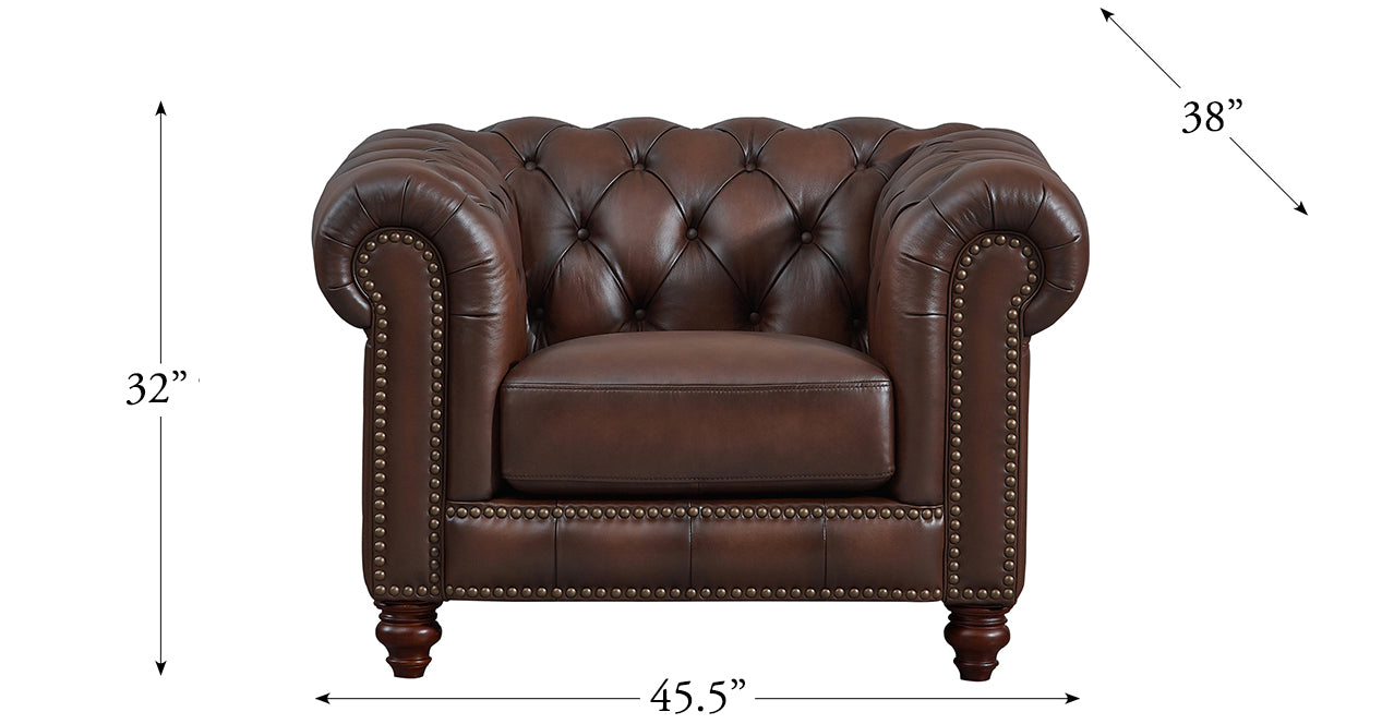 Alton Bay Leather Sofa Collection