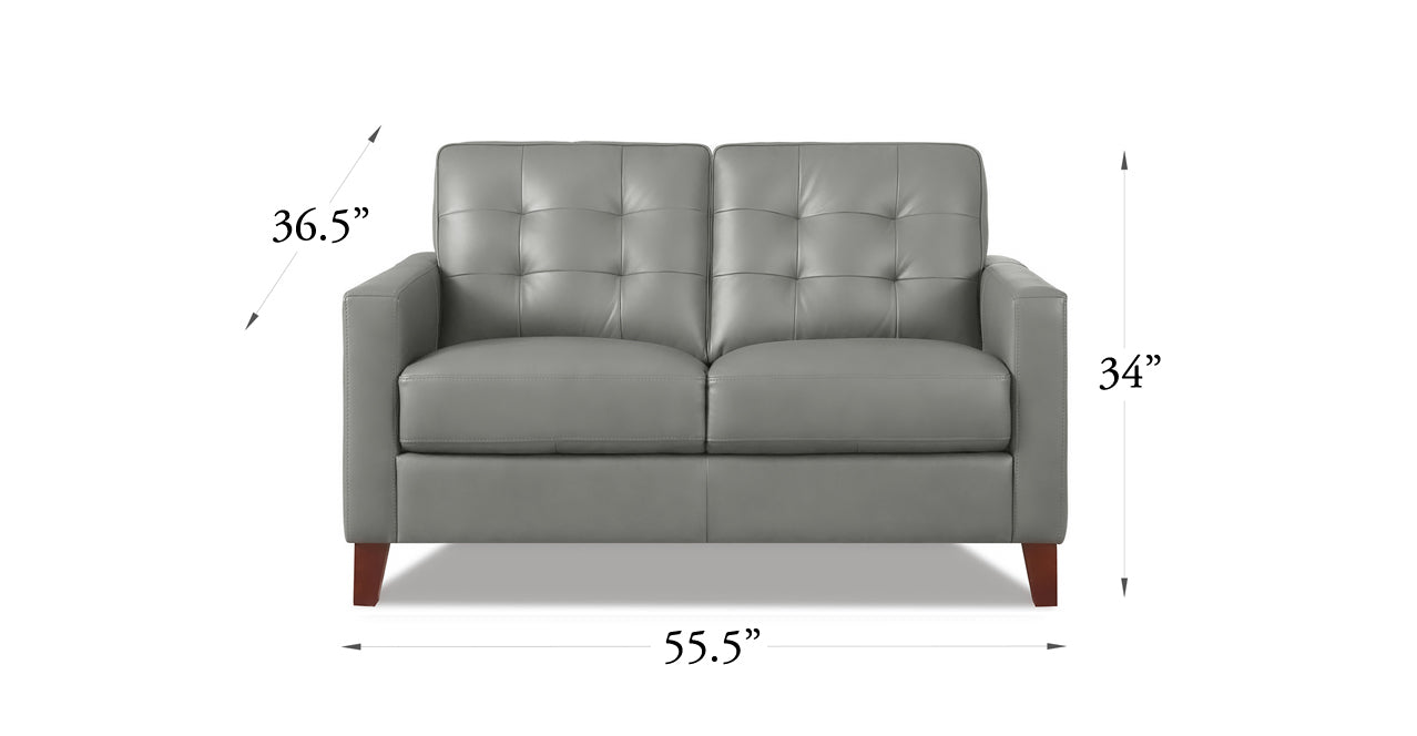 Aiden Leather Sofa Collection