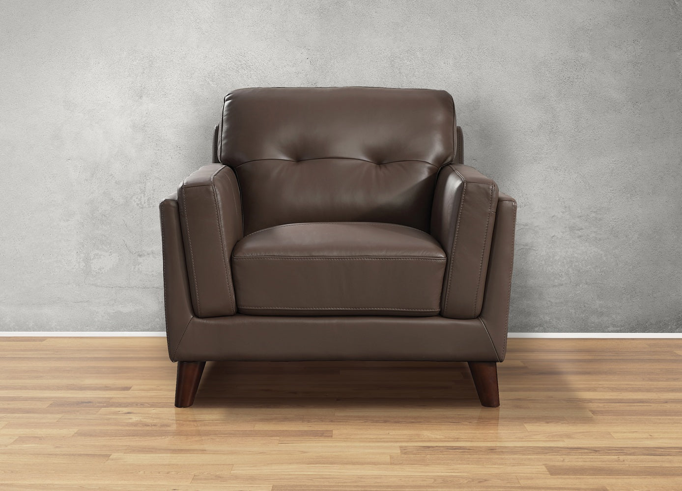 Huntington Leather Sofa Collection, Granite Brown