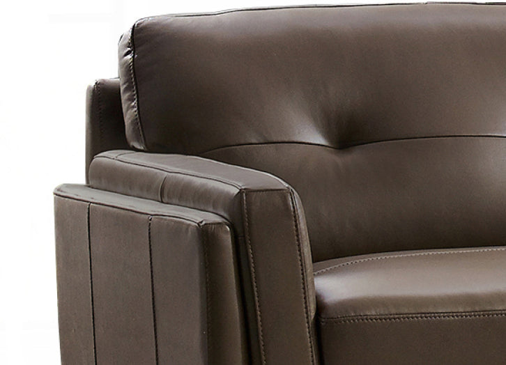 Huntington Leather Sofa Collection, Granite Brown