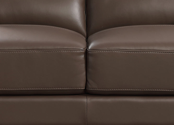 Huntington Leather Sofa Collection, Granite Brown