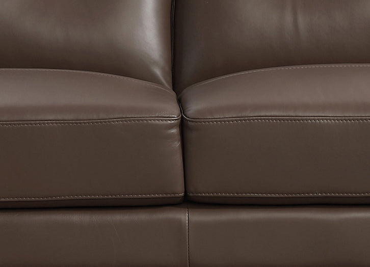 Huntington Leather Sofa Collection, Granite Brown