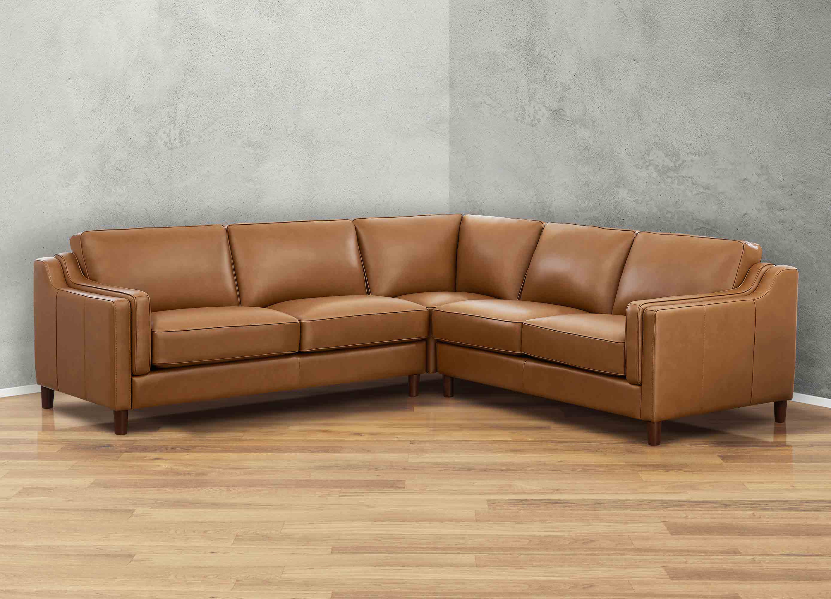 Bella Leather Sectional Collection