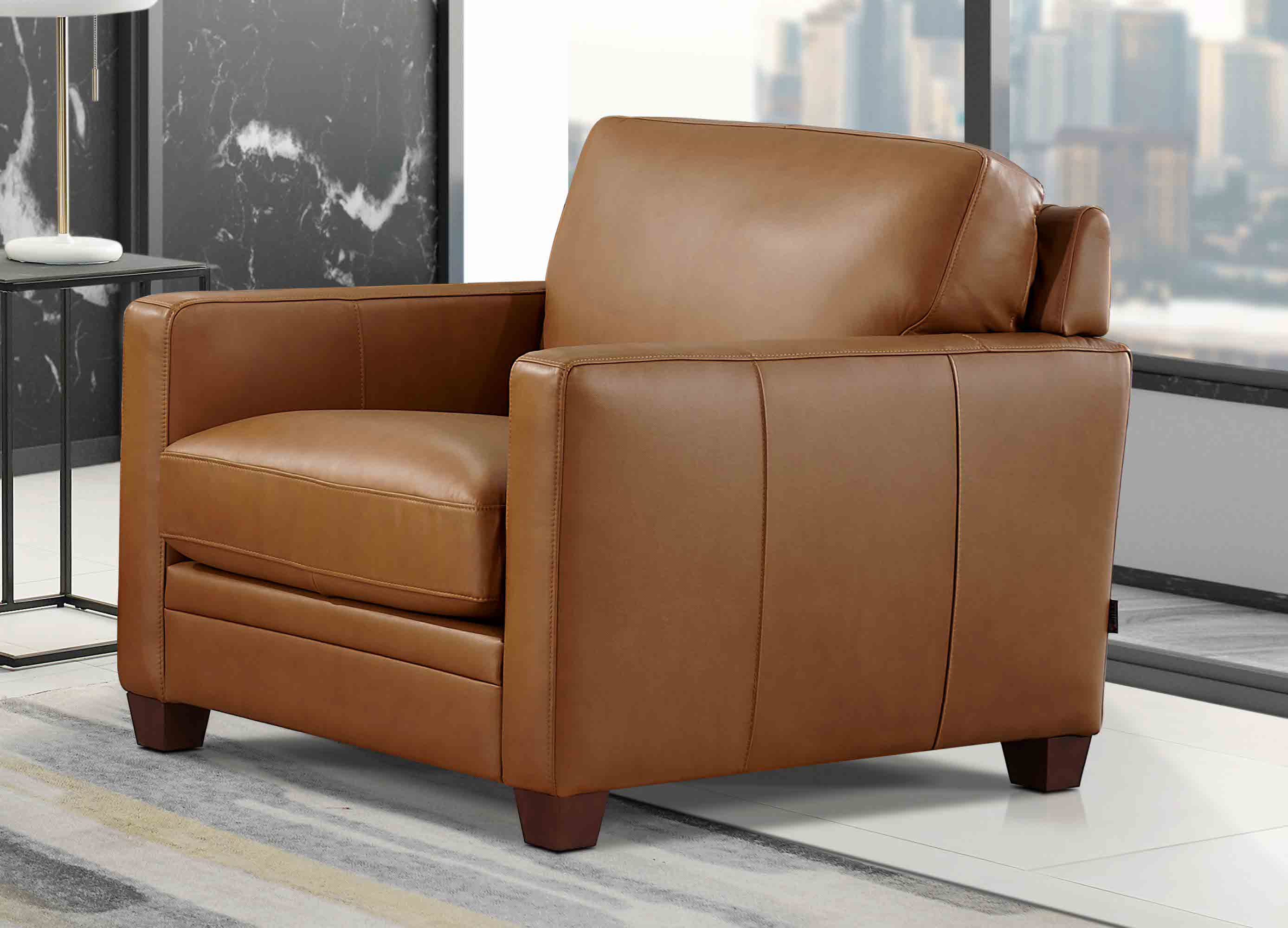 Naples Leather Sofa Collection