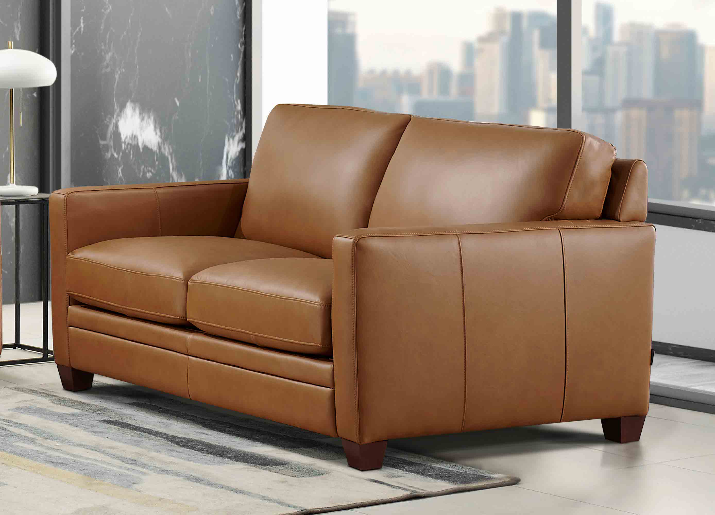 Naples Leather Sofa Collection