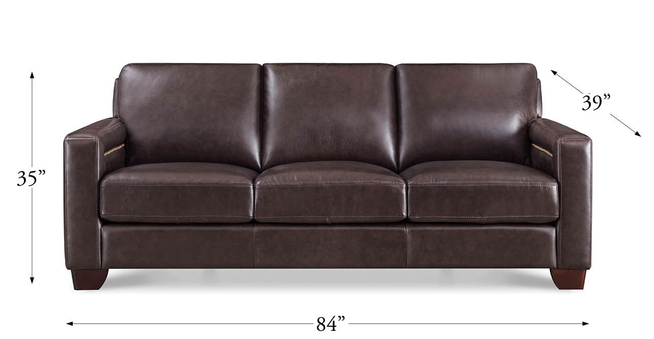 Alice Leather Sofa Collection | Hydeline USA – Hydeline Furniture