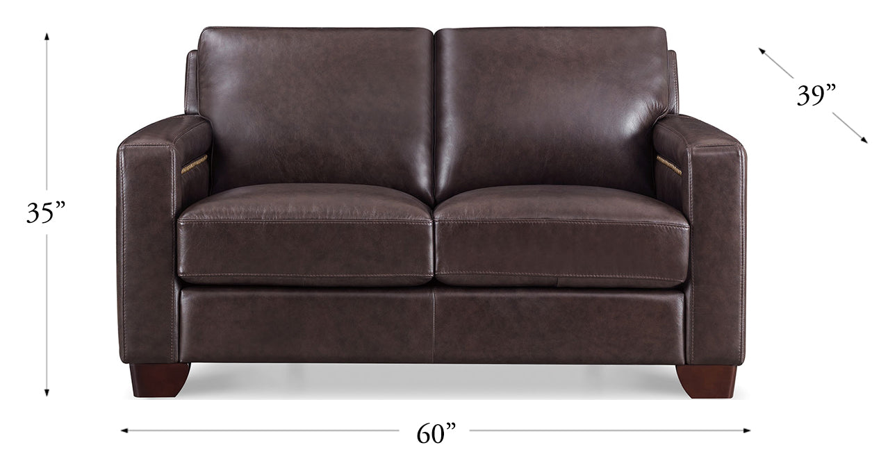 Alice Leather Sofa Collection | Hydeline USA – Hydeline Furniture