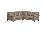Laguna Leather Sectional Collection