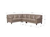Laguna Leather Sectional Collection