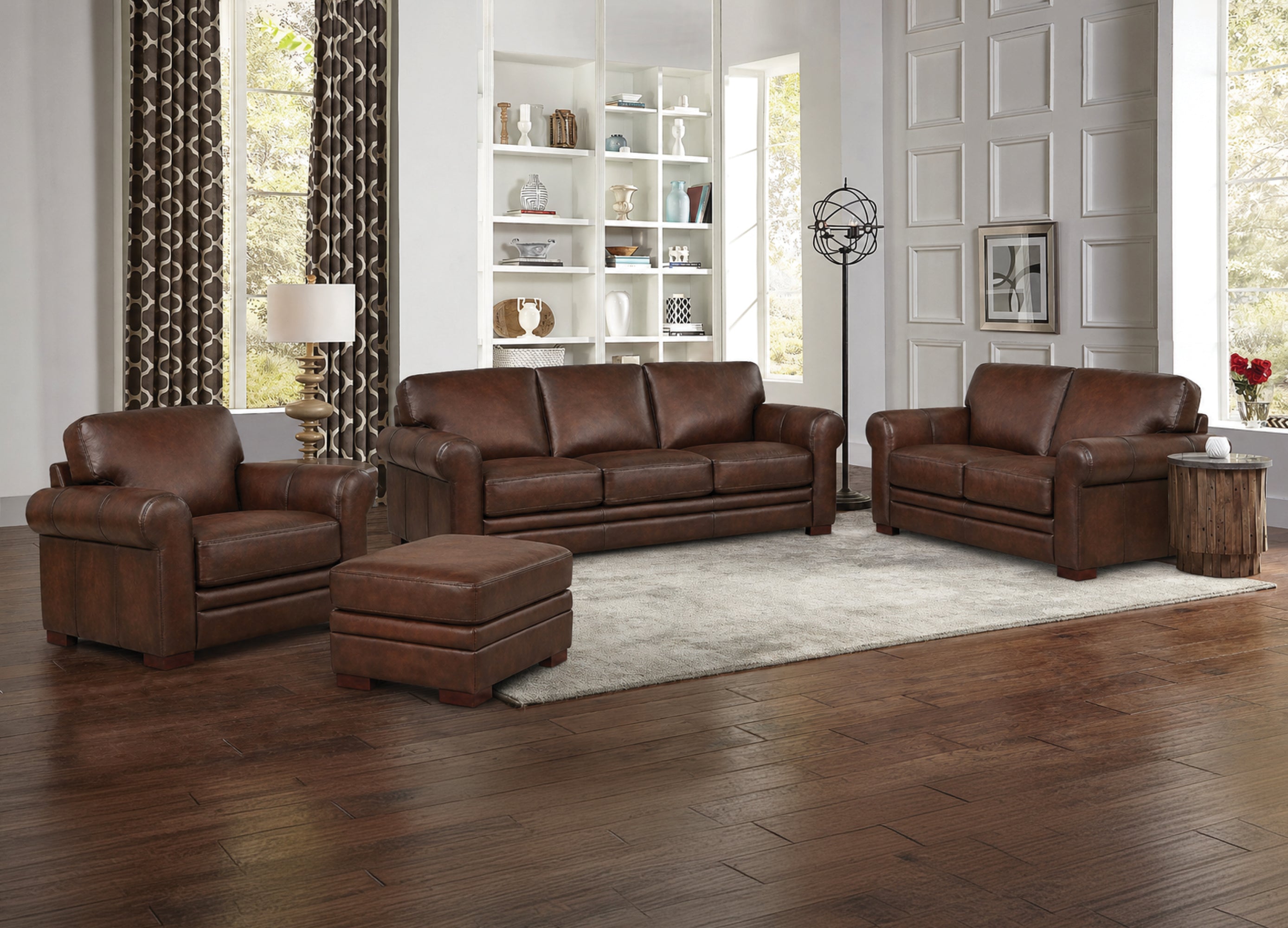 Brookfield Leather Sofa Collection