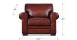 Brookfield Waxy Pull-up Leather Sofa Collection