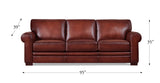 Brookfield Waxy Pull-up Leather Sofa Collection