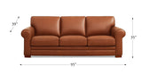 Brookfield Leather Sofa Collection