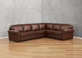 Brookfield Leather Sectional Collection