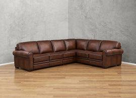 Brookfield Leather Sectional Collection