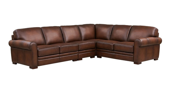 Brookfield Leather Sectional Collection
