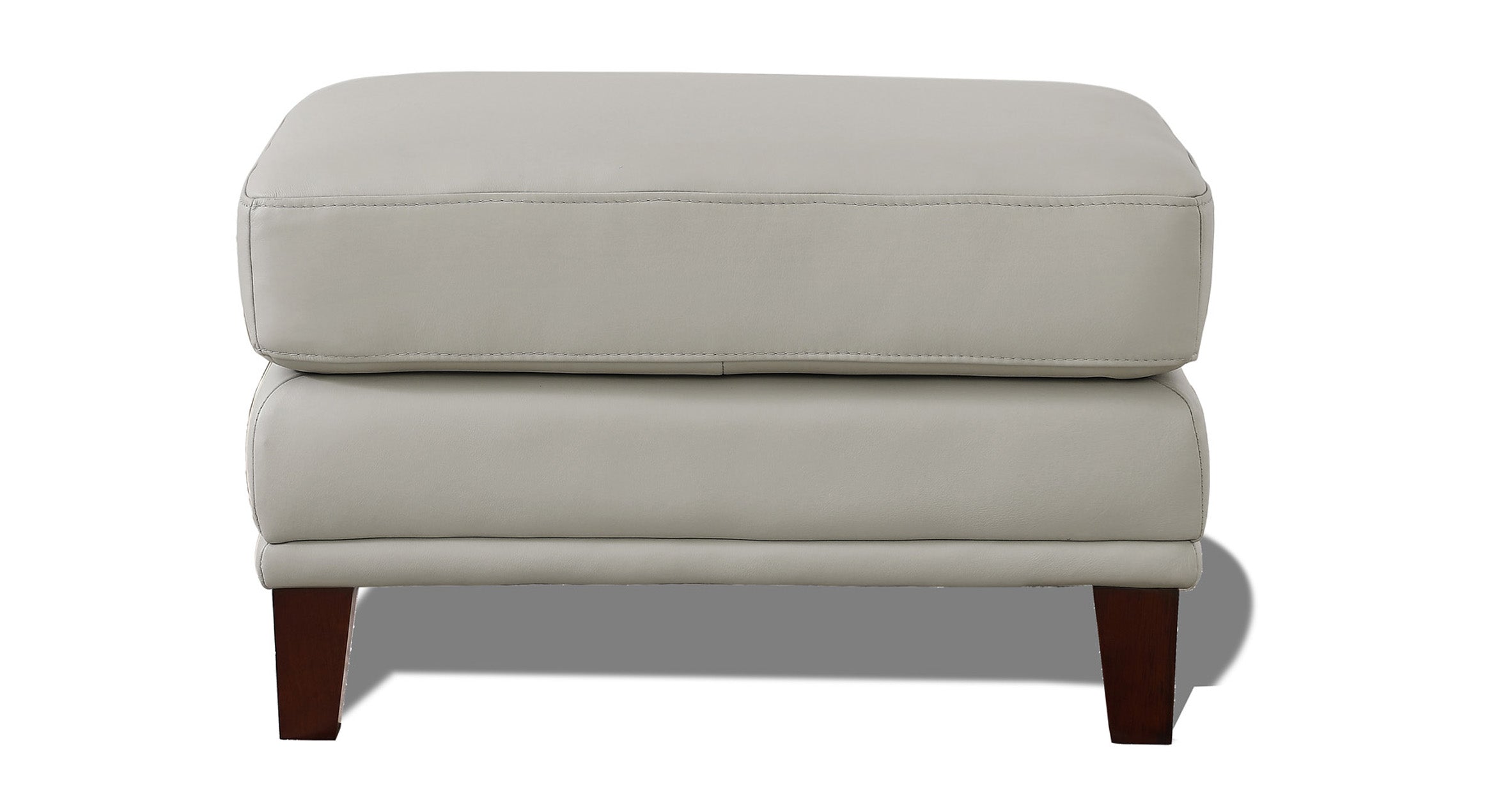 Hayward Leather Sofa Collection, Ice Gray