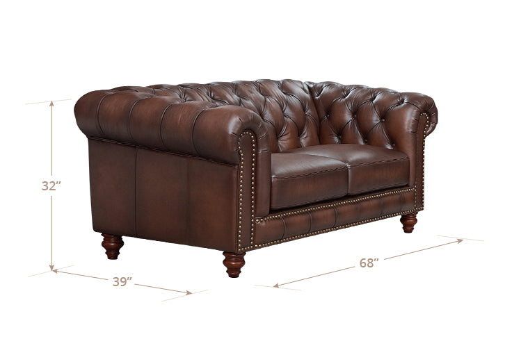 Alton Bay Leather Sofa Collection