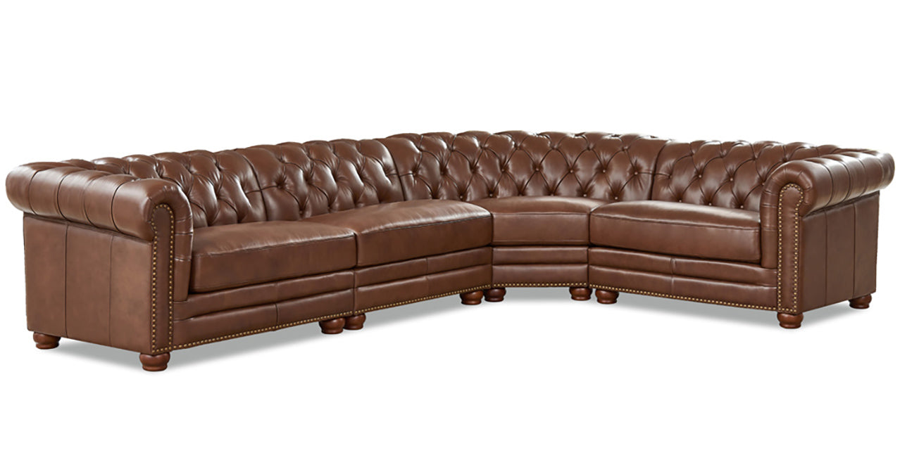 Aliso Leather Sectional Collection