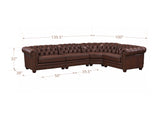 Aliso Leather Sectional Collection