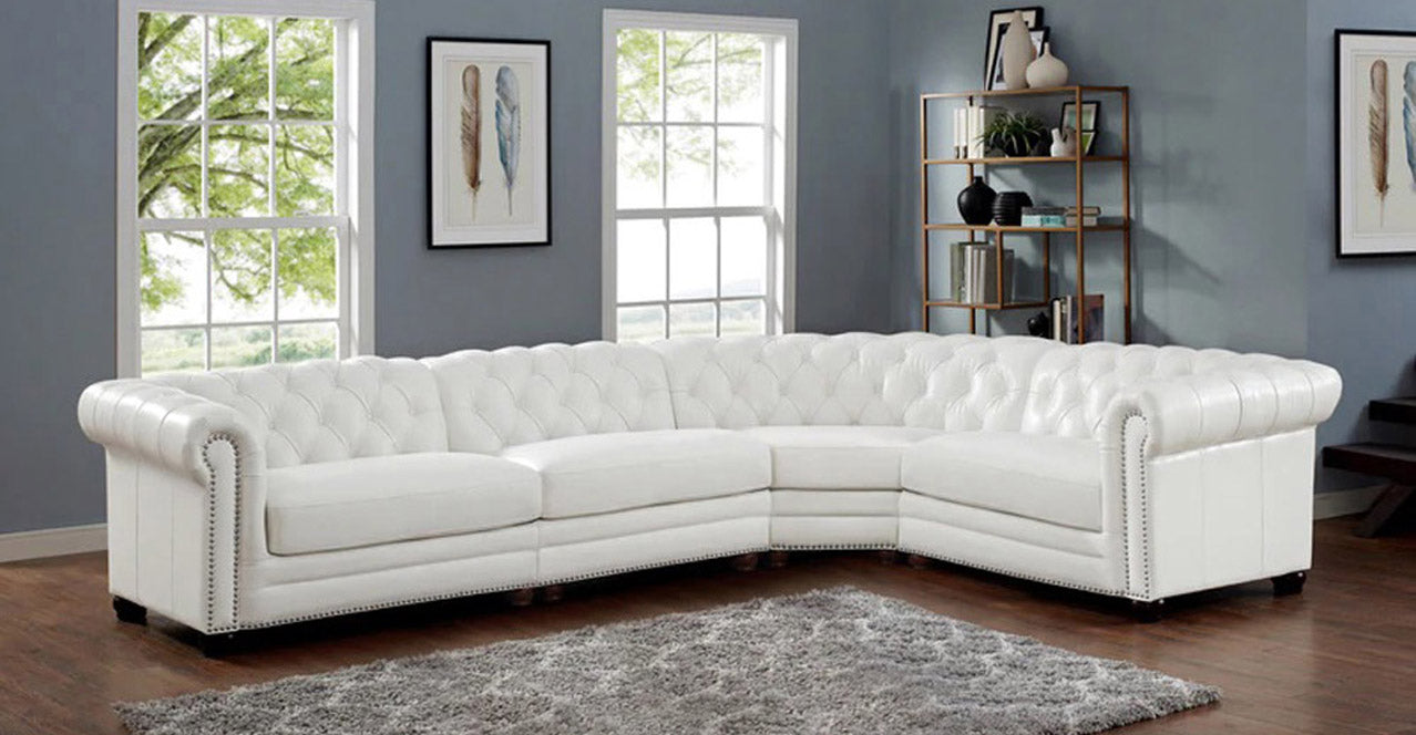 Aliso Leather Sectional Collection
