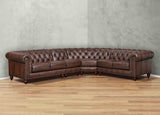Alton Bay Leather Sectional Collection