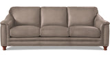 Belfast Leather Sofa Collection, Taupe Brown